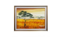 กรอบรูปภาพวาดสีน้ำมัน ธรรมชาติ